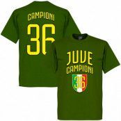 Juventus T-shirt Winners Juve Campioni 36 Grön L