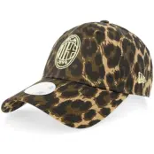 New Era - Football Brun adjustable Keps - AC Milan Womens Leopard 9FORTY Adjustable @ Hatstore