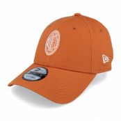 New Era - Football Orange adjustable Keps - AC Milan Seasonal 9FORTY Rust Adjustable @ Hatstore