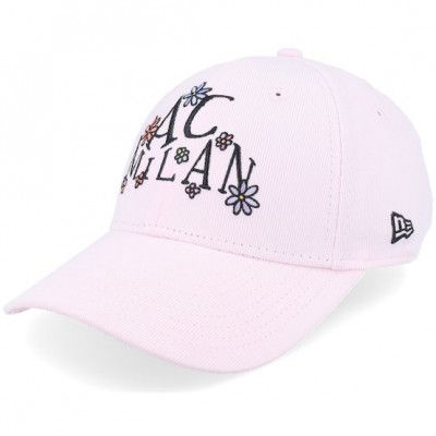 New Era - Football Rosa adjustable Keps - Kids AC Milan 9FORTY Pink Adjustable @ Hatstore