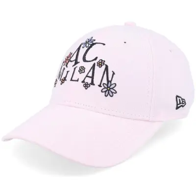 New Era - Football Rosa adjustable Keps - Kids AC Milan 9FORTY Pink Adjustable @ Hatstore