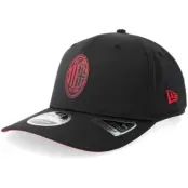 New Era - Football Svart adjustable Keps - AC Milan Poly 9SEVENTY Black Adjustable @ Hatstore
