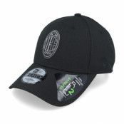 New Era - Football Svart adjustable Keps - AC Milan Repreve 9FORTY Black Adjustable @ Hatstore