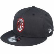 New Era - Football Svart snapback Keps - AC Milan Ripstop 9FIFTY Black Snapback @ Hatstore