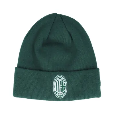 New Era - Football Grön cuff Beanie - AC Milan Seasonal Beanie Dark Green Cuff @ Hatstore