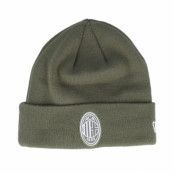 New Era - Football Grön cuff Beanie - AC Milan Seasonal Beanie Olive Cuff @ Hatstore