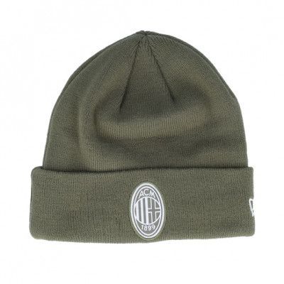 New Era - Football Grön cuff Beanie - AC Milan AC Milan Seasonal Beanie Olive Cuff @ Hatstore