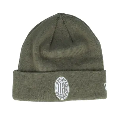 New Era - Football Grön cuff Beanie - AC Milan AC Milan Seasonal Beanie Olive Cuff @ Hatstore