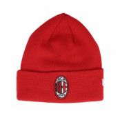 New Era - Football Röd cuff Beanie - AC Milan Core Scarlet Cuff @ Hatstore