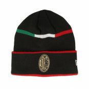 New Era - Football Svart cuff Beanie - AC Milan 1995 Beanie Black Cuff @ Hatstore