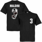 Milan T-shirt Maldini 3 Gallery Paolo Maldini Svart L