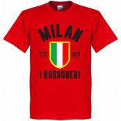Milan T-shirt Milan Established Röd XXL