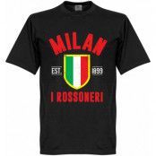 Milan T-shirt Milan Established Svart 5XL