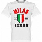 Milan T-shirt Milan Established Vit 5XL