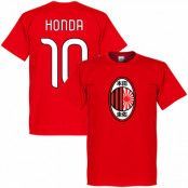 Milan T-shirt Milan Honda Keisuke Honda Röd M