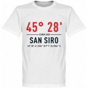Milan T-shirt Milan San Siro Home Coordinate Vit M