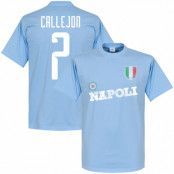 Napoli T-shirt Callejon Ljusblå XL