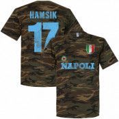 Napoli T-shirt Hamsik Camo Svart XXL