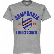 Sampdoria T-shirt Established Grå L