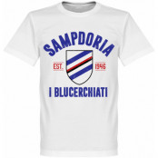 Sampdoria T-shirt Established Vit M